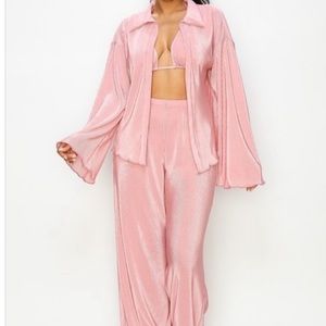New pink 3 piece set